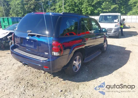 2007 Chevrolet Trailblazer Lt из США, поврежденный, VIN 1GNDT13S972265940